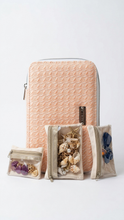 Load image into Gallery viewer, Topaz - Coral Midi Travel Organizer
