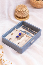 Load image into Gallery viewer, Gemma - Blue Mini Earrings/Rings Tray

